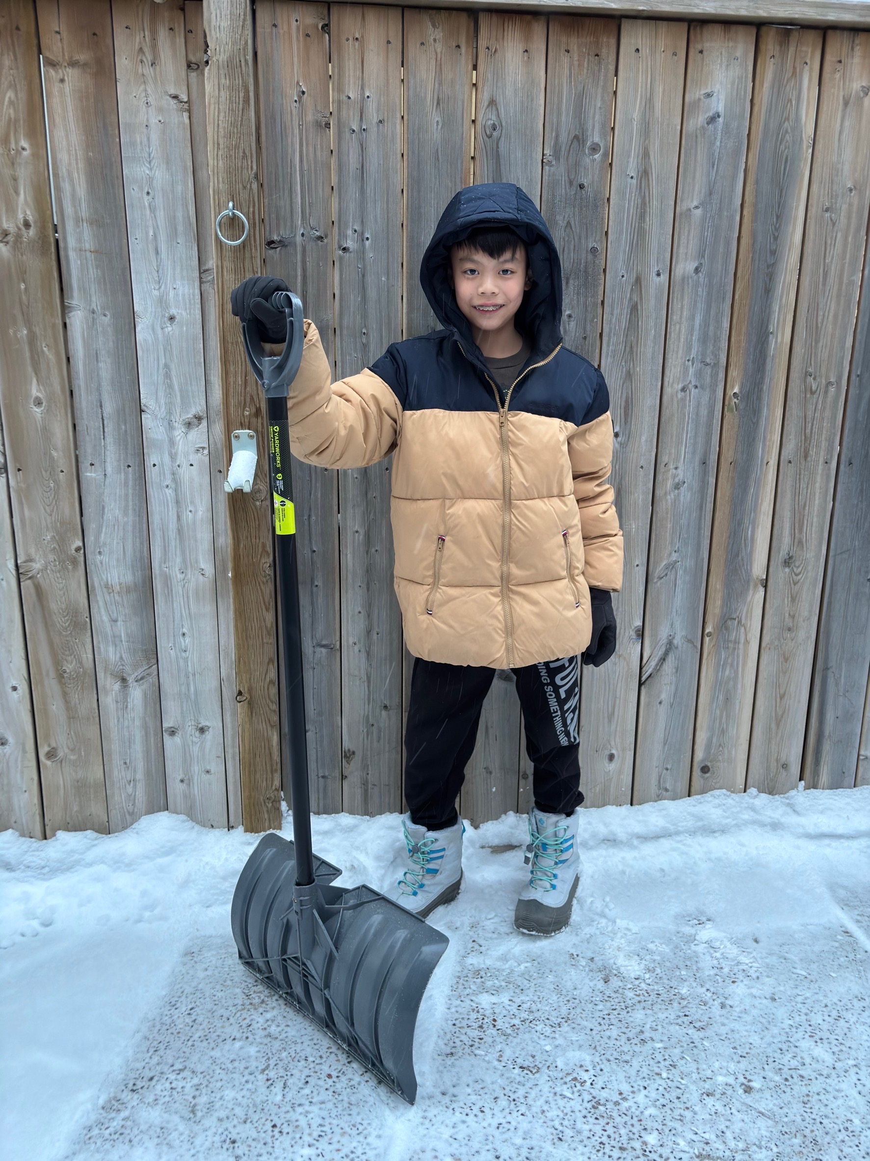 Gawynt Ready to Shovel